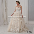 newest style stand collar women plus size lady women dresses wedding bridal gown